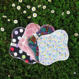 serviette hygiénique lavable flux moyen coton bio