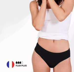 La culotte menstruelle basique coton bio fabriquée en France