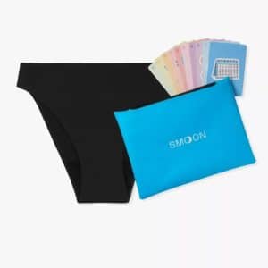 Kit premières règles smoon culotte menstruelle flux moyen one size